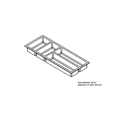Besteckeinsatz Concept für Schubkästen (bis Küchen-Baujahr 12/2024) Runner’s Kitchen Besteckeinsatz Concept für Schubkästen (bis Küchen-Baujahr 12/2024) 1