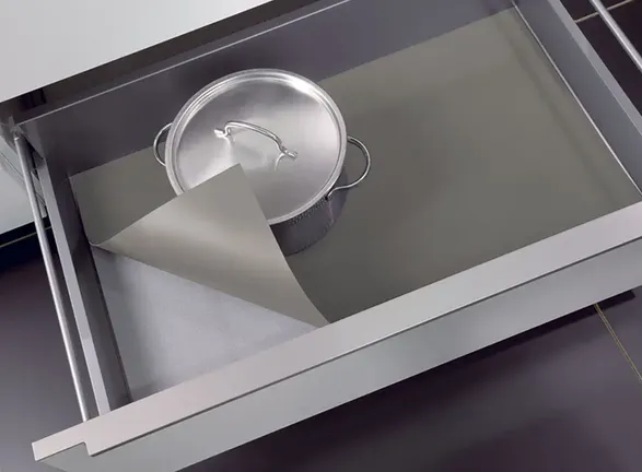 Antirutschmatten für Schubkästen und Auszüge - Design: Perlstruktur 300 mm (bis Küchen-Baujahr 12/2024) Runner’s Kitchen Antirutschmatten für Schubkästen und Auszüge - Design: Perlstruktur 300 mm (bis Küchen-Baujahr 12/2024) 0