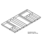 Runner’s Kitchen Besteckeinsatz Move für Schubkästen 1000 mm (bis Küchen-Baujahr 12/2024) 1