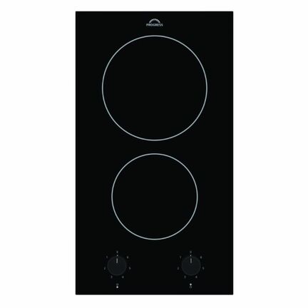 PROGRESS Domino-Glaskeramik- Kochfeld PAS 3101 F, Sologerät rahmenlos PAS3101F